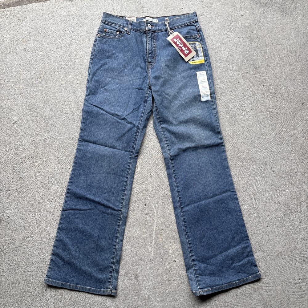 New Levi’s 512 Bootcut Stretch Denim Jeans Womens 12 M Misses Y2k